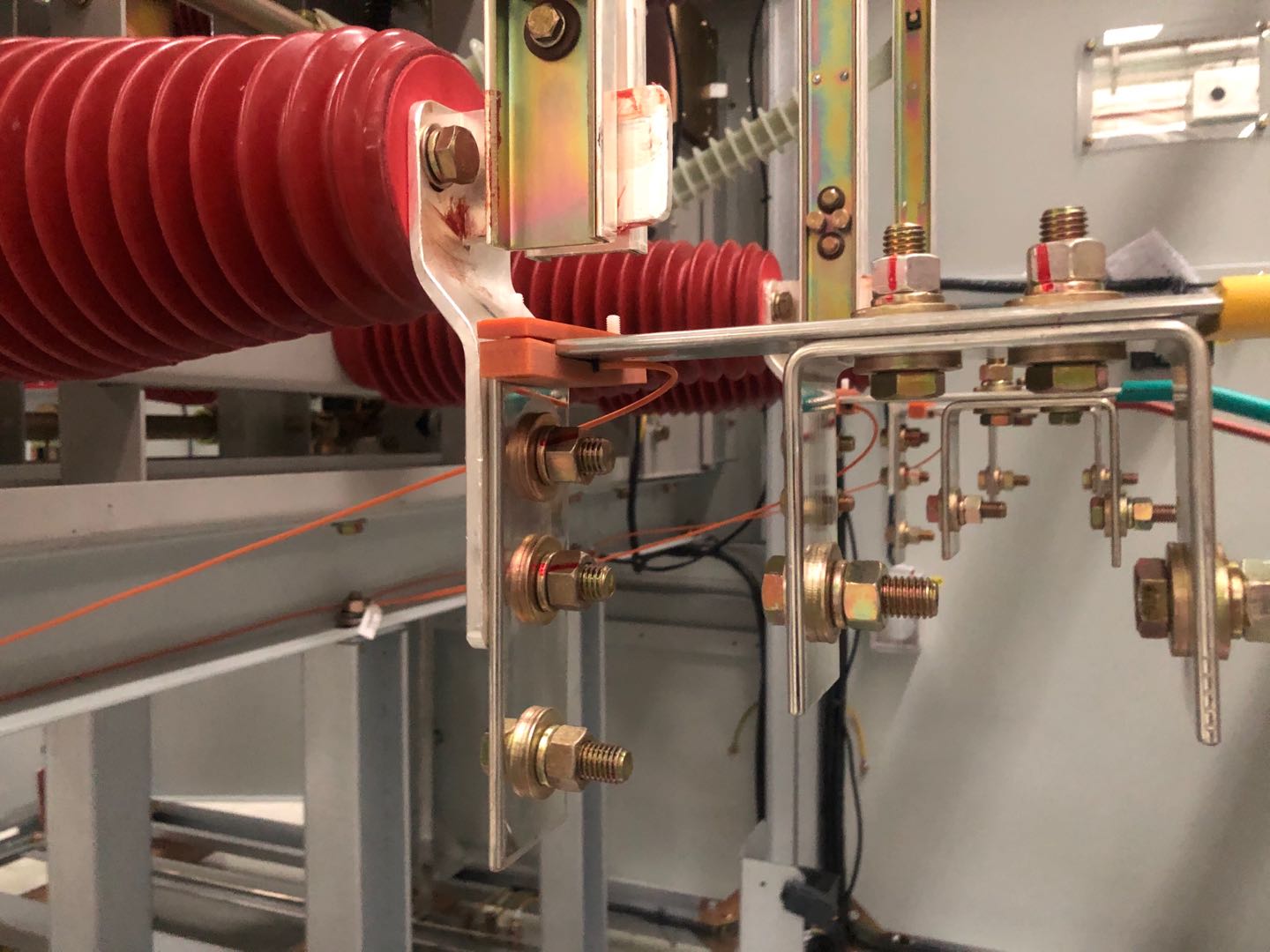 開關柜觸頭光纖測溫 開關柜觸頭光纖測溫